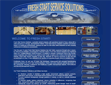 Tablet Screenshot of freshstarttexas.com